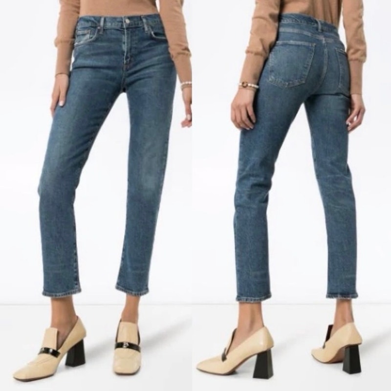 Agolde Toni Mid-Rise Straight Leg Jeans Size 26